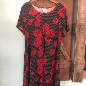 LuLaRoe Carly Large Chevron